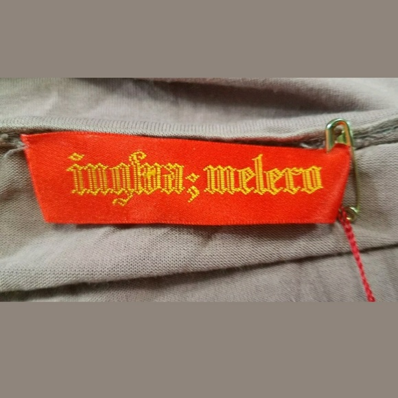 Ingwa Melero Jersey Lotus Mini Dress Size Small - Picture 5 of 8